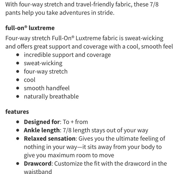 Lululemon On the Fly Pants - Picture 15 of 15